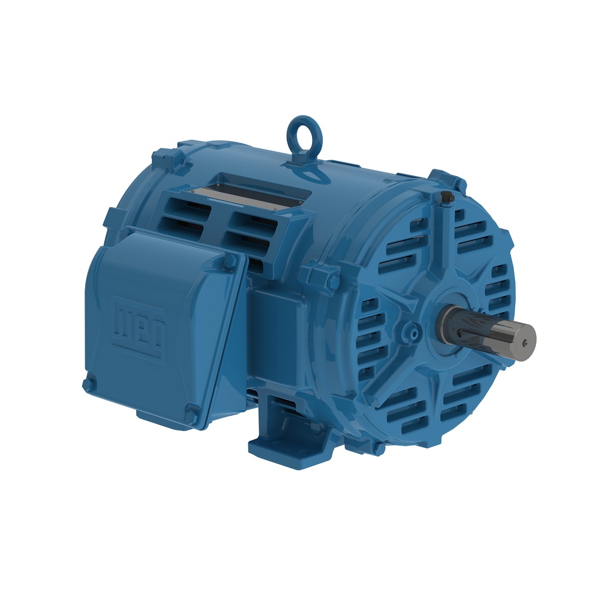 25HP, 284T, 1765 RPM, 230/460V CAST IRON ELECTRIC MOTOR, THREE PHASE, ODP (OPEN DRIP PROOF) by WEG