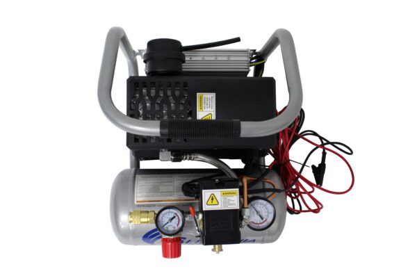 California Air Tools .12 Volt, 1.0 Gal. Steel Tank Portable Light & Quiet Air Compressor - Image 4