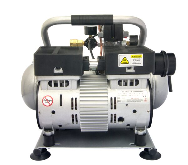 California Air Tools 1.0 Hp, 2.0 Gal. Aluminum Tank Ultra Quiet & Oil-Free Air Compressor - Image 8