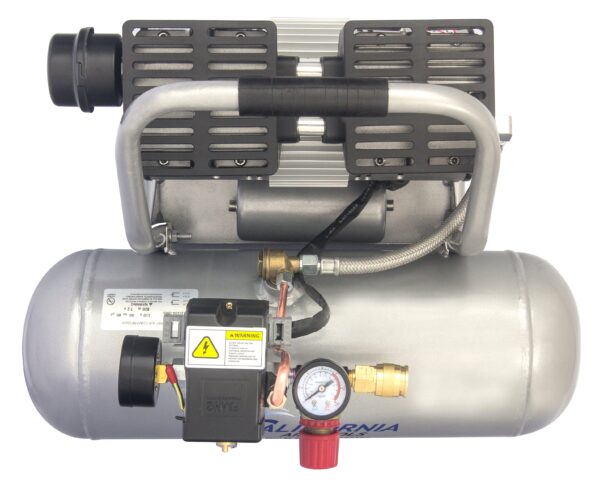 California Air Tools 1.0 Hp, 2.0 Gal. Aluminum Tank Ultra Quiet & Oil-Free Air Compressor - Image 10