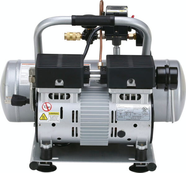 California Air Tools 1.0 Hp, 2.0 Gal. Aluminum Tank Ultra Quiet & Oil-Free Air Compressor - Image 11