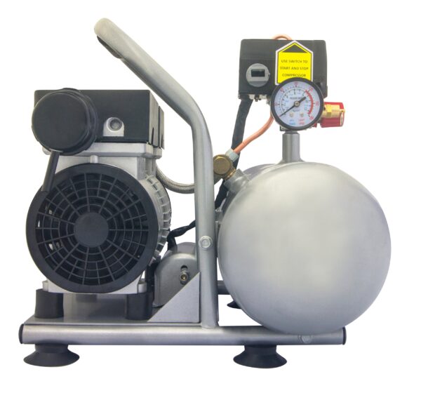 California Air Tools 1.0 Hp, 2.0 Gal. Aluminum Tank Ultra Quiet & Oil-Free Air Compressor - Image 12