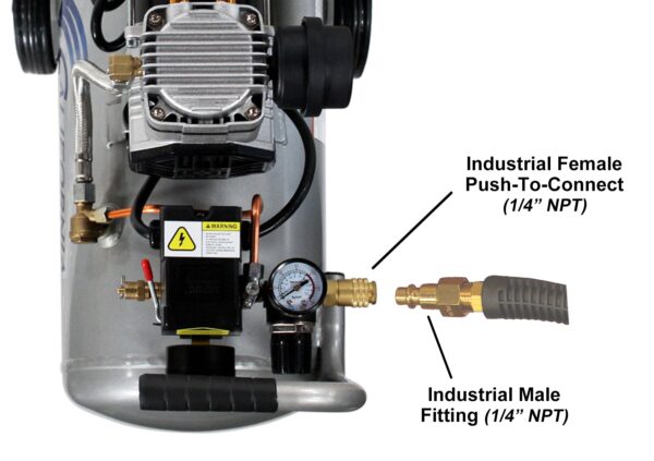 California Air Tools 4.7 Gal., 110 V 4710W Quiet Air Compressor - Image 6