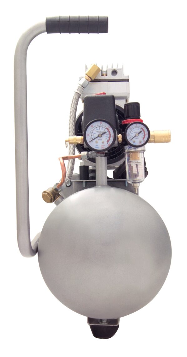 California Air Tools 1.0 Hp, 6.0 Gal. Steel Tank Ultra Quiet & Oil-Free Air Compressor - Image 6
