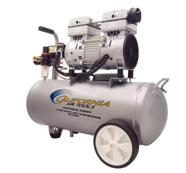 California Air Tools 1.0 Hp, 6.0 Gal. Steel Tank Ultra Quiet & Oil-Free Air Compressor - Image 8