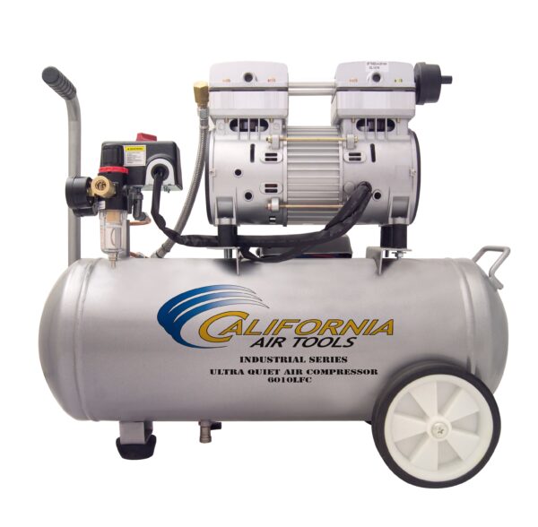 California Air Tools 1.0 Hp, 6.0 Gal. Steel Tank Ultra Quiet & Oil-Free Air Compressor - Image 13