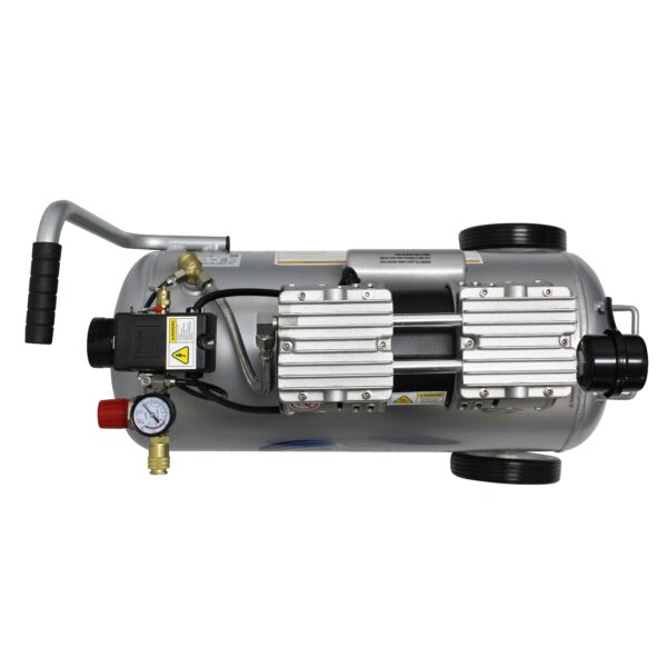 California Air Tools 1.0 Hp, 8.0 Gal. Steel Tank Ultra Quiet & Oil-Free Air Compressor - Image 8