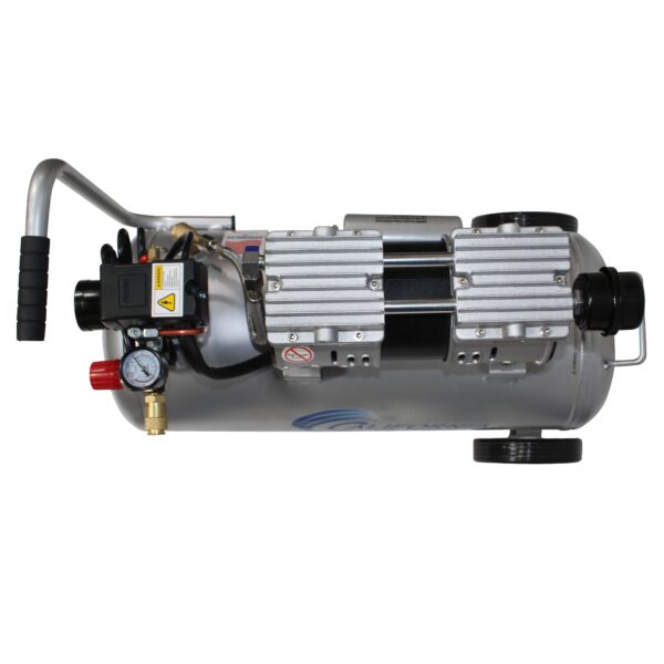 California Air Tools 1.0 Hp, 8.0 Gal. Steel Tank Ultra Quiet & Oil-Free Air Compressor w/Auto Drain - Image 5