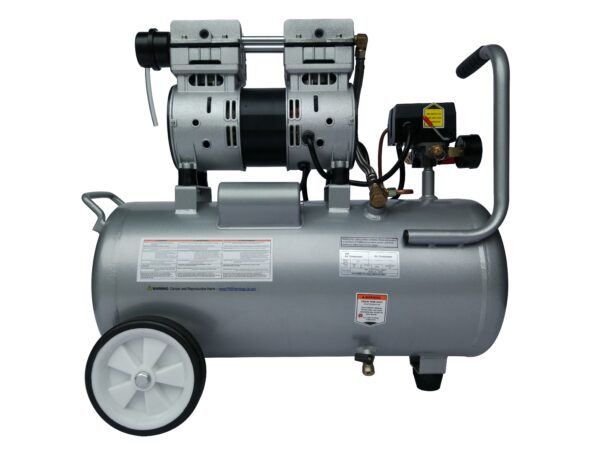 California Air Tools 1.0 Hp, 8.0 Gal. Aluminum Tank Ultra Quiet & Oil-Free Air Compressor - Image 3
