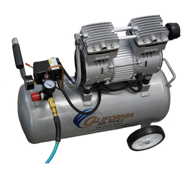 California Air Tools Aluminum Tank Ultra Quiet, Oil-Free, Lightweight Air Compressor with Automatic Drain Valve - Image 10