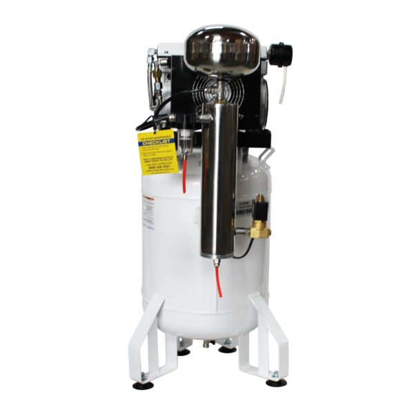 California Air Tools 1.0 Hp, 10.0 Gal. Steel Tank Ultra Quiet & Oil-Free Air Compressor - with Air Drying System (110V 60Hz) - Image 2