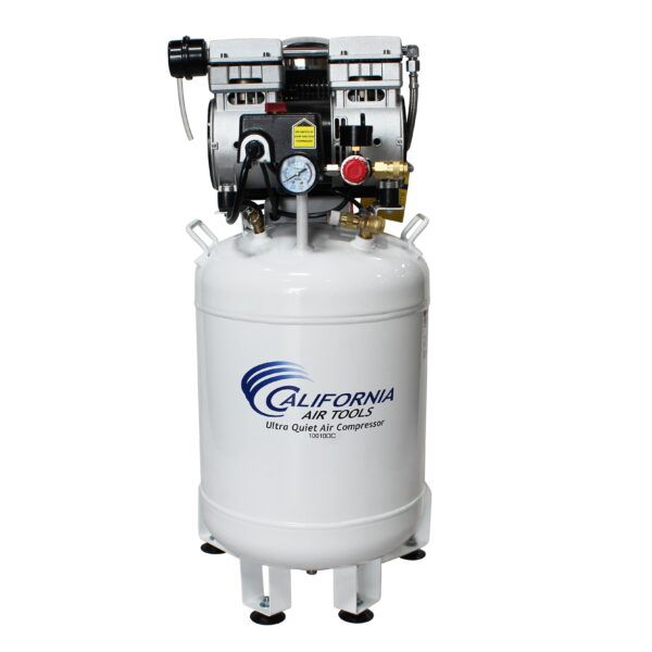 California Air Tools 1.0 Hp, 10.0 Gal. Steel Tank Ultra Quiet & Oil-Free Air Compressor - with Air Drying System (110V 60Hz) - Image 6
