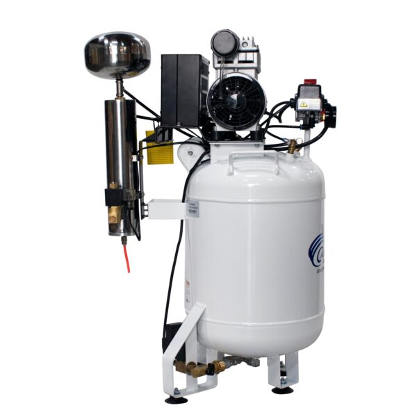 California Air Tools 1.0 Hp, 10.0 Gal. Steel Tank Ultra Quiet  & Oil-Free Air Compressor- with Air Drying System(110V 60Hz) - Image 2