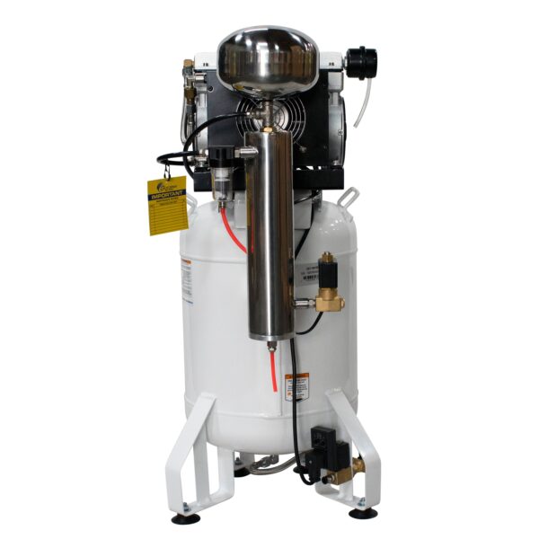 California Air Tools 1.0 Hp, 10.0 Gal. Steel Tank Ultra Quiet  & Oil-Free Air Compressor- with Air Drying System(110V 60Hz) - Image 4
