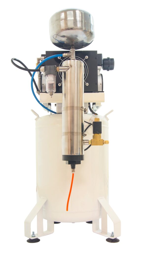 California Air Tools 1.0 Hp, 10.0 Gal. Steel Tank Ultra Quiet & Oil-Free Air Compressor with Air Drying System - Image 2