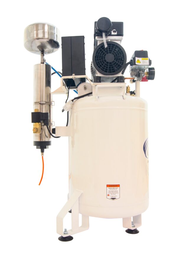 California Air Tools 1.0 Hp, 10.0 Gal. Steel Tank Ultra Quiet & Oil-Free Air Compressor with Air Drying System - Image 4