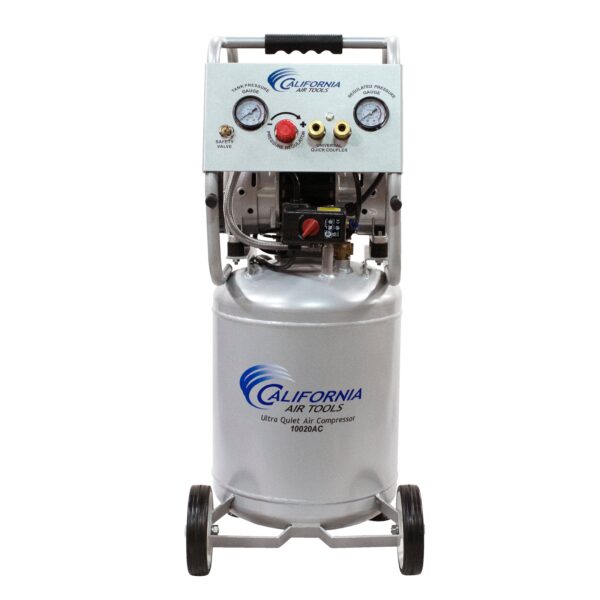 California Air Tools 2.0 Hp, 10.0 Gal. Aluminum Tank Ultra Quiet & Oil-Free Air Compressor - Image 2