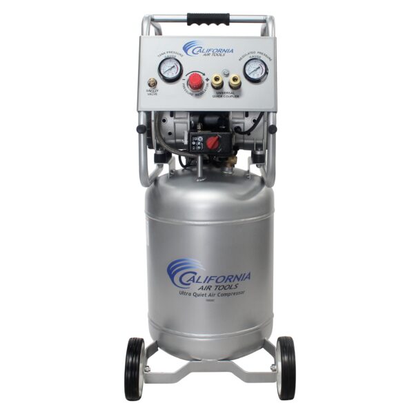 California Air Tools 2.0 Hp, 10.0 Gal. Steel Tank Ultra Quiet & Oil-Free Air Compressor - Image 7
