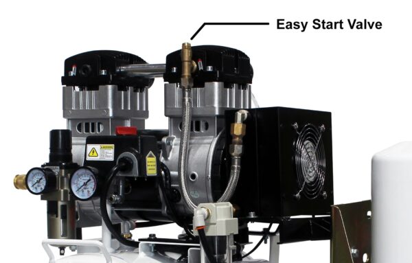California Air Tools 2.0 Hp, 10.0 Gal. Steel Tank Ultra Quiet & Oil-Free Air Compressor with Air Drying System - Image 13