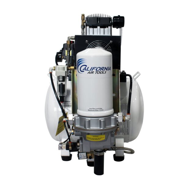 California Air Tools 2.0 Hp, 10.0 Gal. Steel Tank Ultra Quiet & Oil-Free Air Compressor with Air Drying System 220v 60hz - Image 6