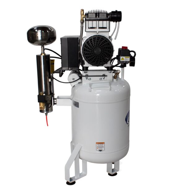 California Air Tools 2.0 Hp, 10.0 Gal. Steel Tank Ultra Quiet & Oil-Free Air Compressor with Air Drying System (110V 60Hz) - Image 6