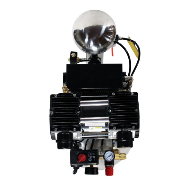 California Air Tools 2.0 Hp, 10.0 Gal. Steel Tank Ultra Quiet & Oil-Free Air Compressor with Air Drying System (220V 60Hz) - Image 4