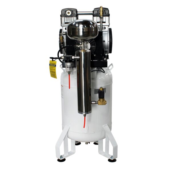 California Air Tools 2.0 Hp, 10.0 Gal. Steel Tank Ultra Quiet & Oil-Free Air Compressor with Air Drying System (220V 60Hz) - Image 9