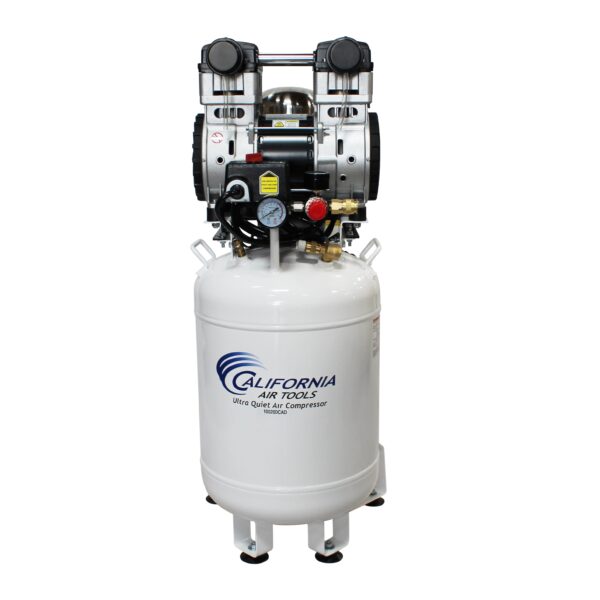 California Air Tools 2.0 Hp, 10.0 Gal. Steel Tank Ultra Quiet & Oil-Free Air Compressor with Air Drying System (20V 60Hz) - Image 2