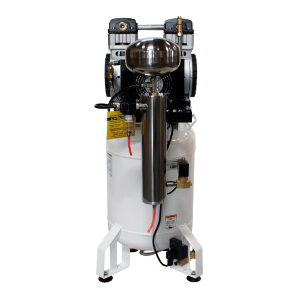 California Air Tools 2.0 Hp, 10.0 Gal. Steel Tank Ultra Quiet & Oil-Free Air Compressor with Air Drying System (20V 60Hz) - Image 4