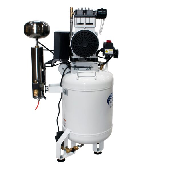 California Air Tools 2.0 Hp, 10.0 Gal. Steel Tank Ultra Quiet & Oil-Free Air Compressor with Air Drying System (20V 60Hz) - Image 5