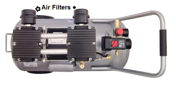 California Air Tools 2.0 Hp, 15.0 Gal. Steel Tank Ultra Quiet & Oil-Free Air Compressor - Image 10