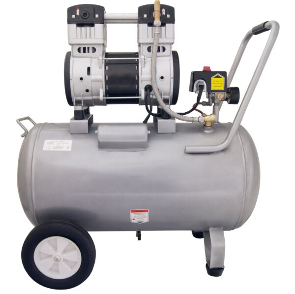 California Air Tools 2.0 Hp, 15.0 Gal. Steel Tank Ultra Quiet  & Oil-Free Air Compressor - Image 4