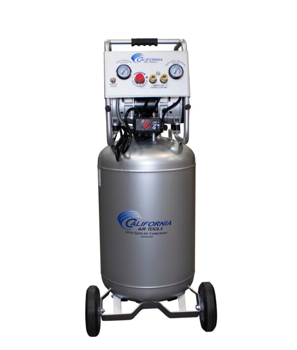 California Air Tools 2.0 Hp, 20.0 Gal. Steel Tank Ultra Quiet & Oil-Free Air Compressor with Auto Drain 220 Volts 60 Hertz - Image 4