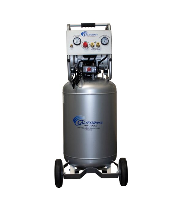 California Air Tools 2.0 Hp, 20.0 Gal. Steel Tank Ultra Quiet & Oil-Free Air Compressor with Auto Drain 220 Volts 60 Hertz - Image 7