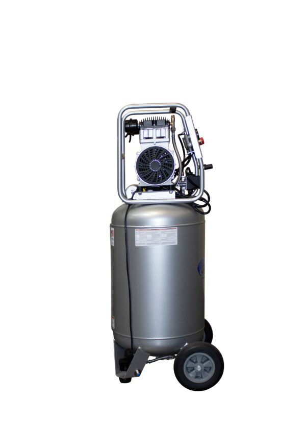 California Air Tools 2.0 Hp, 20.0 Gal. Steel Tank Ultra Quiet & Oil-Free Air Compressor with Auto Drain 220 Volts 60 Hertz - Image 8