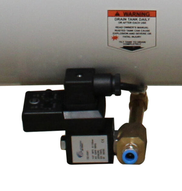 California Air Tools 4.0 Hp, 20.0 Gal. Steel Tank Ultra Quiet & Oil-Free Air Compressor with Auto Drain Valve - Image 6