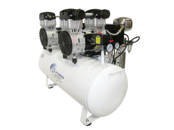 California Air Tools 4.0 Hp, 20.0 Gal. Steel Tank Ultra Quiet & Oil-Free Air Compressor with AirDrying System (220V 60HZ) - Image 2