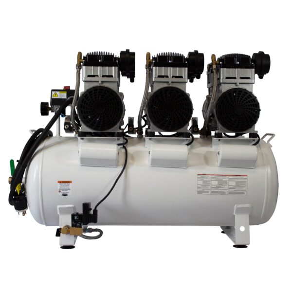 California Air Tools 6.0 Hp, 20.0 Gal. Steel Tank Ultra Quiet & Oil-Free Air Compressor with Auto Drain Valve - Image 2