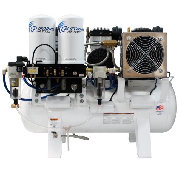 California Air Tools 6.0 Hp Ultra Quiet,Ultra Dry & Oil-Free Air Compressor with 98% Air Drying System and Twin-Tower Auto Purge - Image 2