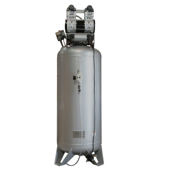 California Air Tools 4.0 Hp, 60.0 Gal. Steel Tank Ultra Quiet & Oil-Free Air Compressor Automatic Drain Valve - Image 3