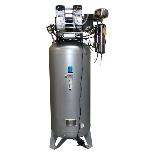 California Air Tools 4.0 Hp, 60.0 Gal. Steel Tank Ultra Quiet & Oil-Free Air Compressor with Air Drying System & Auto Drain - Image 4