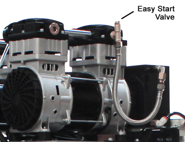 California Air Tools 4.0 Hp, 60.0 Gal. Steel Tank Ultra Quiet & Oil-Free Air Compressor with Air Drying System & Auto Drain - Image 9
