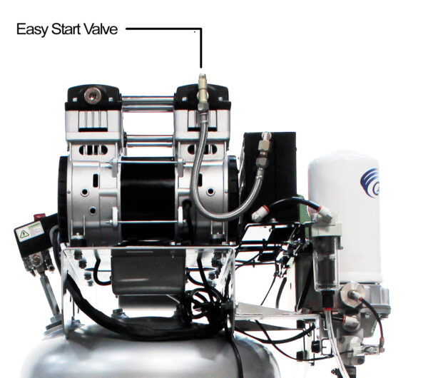 California Air Tools 4.0 Hp, 60.0 Gal. Steel Tank Oil-Free Air Compressor with Air Drying System & Auto Drain - Image 5