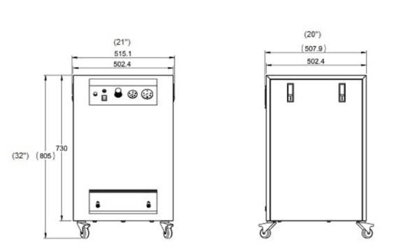 California Air Tools 1.0 Hp 8.0 Gal. Steel Tank Ultra Quiet & Oil-Free Air Compressor in Sound Proof Cabinet - Image 10