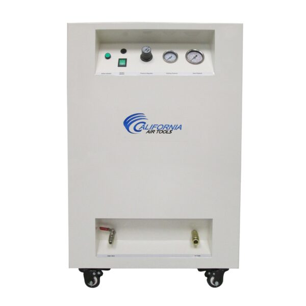 California Air Tools 1.0 Hp 8.0 Gal. Steel Tank Ultra Quiet & Oil-Free Air Compressor in Sound Proof Cabinet - Image 14