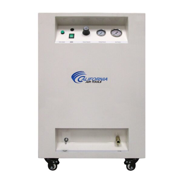 California Air Tools 2.0 Hp 10.0 Gal. Steel Tank Ultra Quiet & Oil-Free Air Compressor in Sound Proof Cabinet - Image 2