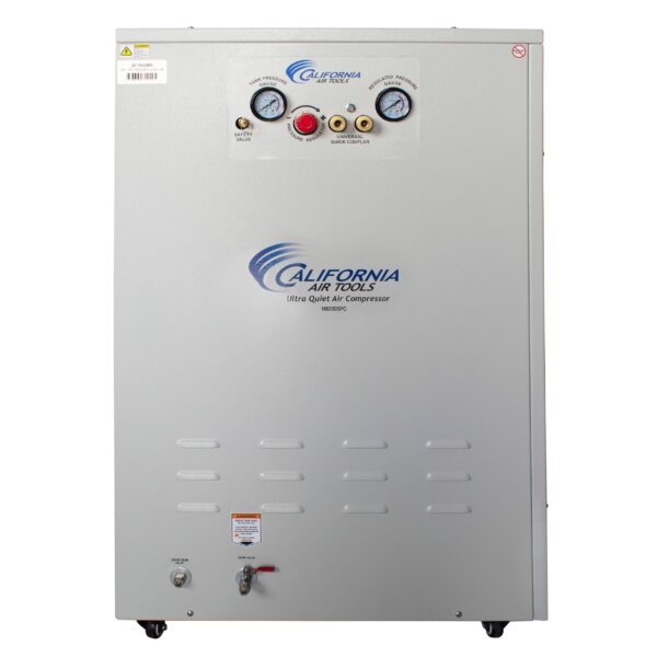 California Air Tools 2.0 Hp 10.0 Gal. Ultra Quiet & Oil-Free Air Compressor with Air Dryer in Sound Proof Cabinet - Image 2