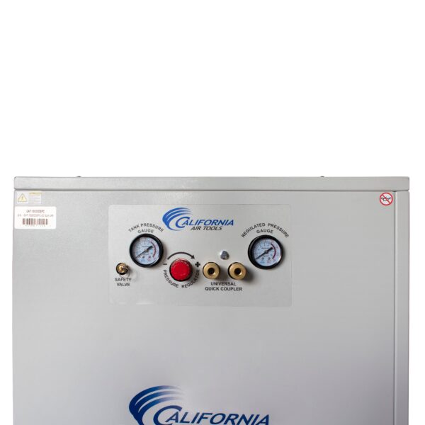 California Air Tools 2.0 Hp 10.0 Gal. Ultra Quiet & Oil-Free Air Compressor with Air Dryer in Sound Proof Cabinet - Image 5