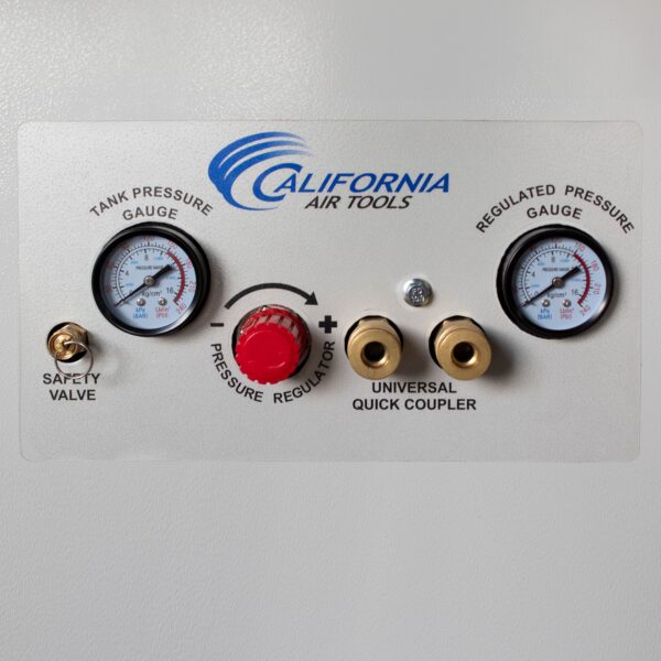 California Air Tools 2.0 Hp 10.0 Gal. Ultra Quiet & Oil-Free Air Compressor with Air Dryer in Sound Proof Cabinet - Image 11
