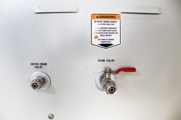 California Air Tools 2.0 Hp 10.0 Gal. Ultra Quiet & Oil-Free Air Compressor with Air Dryer in Sound Proof Cabinet - Image 12